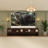 Bundle VIVIDSTORM Nexus Motorized Projector Screen Integrated Shelving Unit & S White Cinema/S ALR Motorized Tension Floor Rising Projector screen